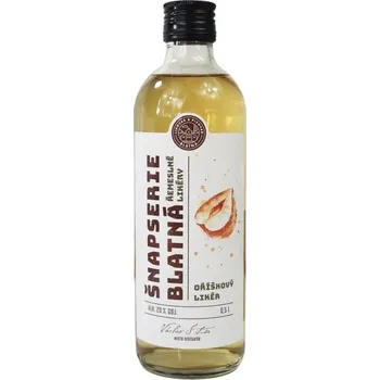 Likér Lihovar Blatná Šnapserie LÍSKOVÝ OŘÍŠEK 20% 0,5L