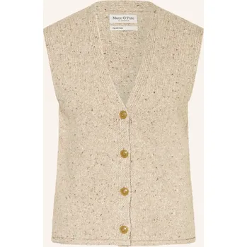Dámská vesta Marc O'polo Dámská Pletená Vesta, béžová, 36