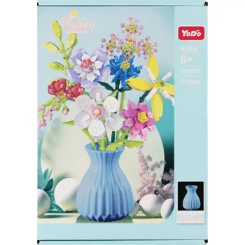 ostatní stavebnice STAVEBNICE KVĚTINY 778 DÍLŮ