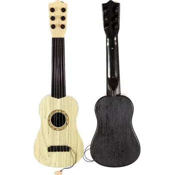 Hudební nástroj pro děti KYTARA PRO DĚTI - 43 CM VZDĚLÁVACÍ HRAČKA HUDEBNÍ