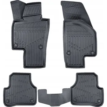 autokoberec Gumové autokoberce J&J Automotive, 4 ks
