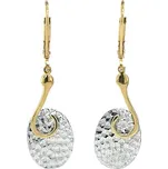 Visací Náušnice z Kombinovaného Zlata 7120985