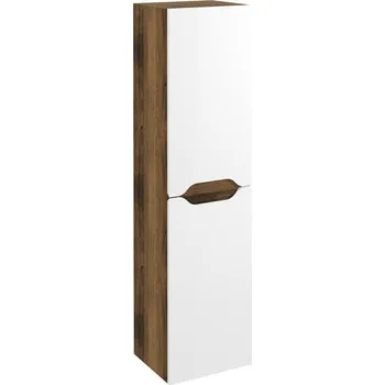 Nábytek SAPHO WAVE skříňka vysoká 35x140x30cm, levá/pravá, bílá/dub collingwood (WA245-3019)