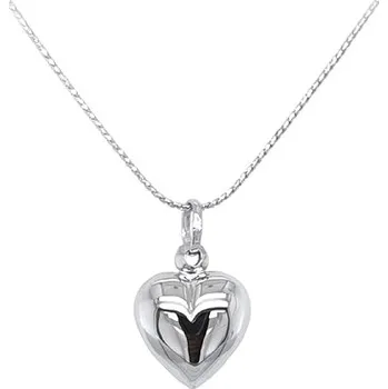 Přívěsek Přívěsek Srdce z Bílého Zlata 7151056