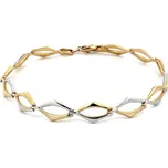 Zlatý Dámský Náramek z Kombinovaného Zlata 7010081