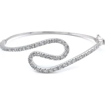 Náramek Dámský Náramek se Zirkony z Bílého Zlata 7010331