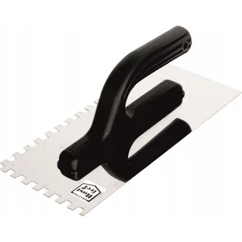 Zdenické nářadí Nerezové zubové hladítko 270*130 mm, zub 12*12 mm