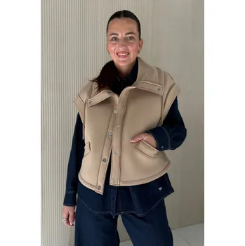 Dámská vesta Dámská vesta BEAUMONT ANNIE BM05080261 béžová Velikost: 34