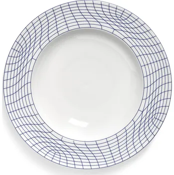 Talíř Serax, Hluboké talíře Nido 01, 28 cm, bílo-modré, 2 ks - Formadore