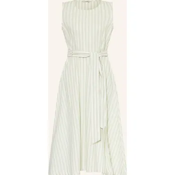 Dámské šaty Barbour Dámské Šaty Inez S Lnem, mátová / režná, 42