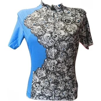 cyklistický dres Dres Rosti Dres Rosti Onde 22-20031 dámský kr.r. blue/white/black M M