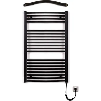 Radiátor Koupelnový radiátor elektrický Thermal KDO-E 600/ 960 - 400W, pravý - černý mat