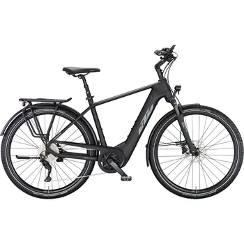 Sport Elektrokolo KTM Elektrokolo KTM 24 Macina Tour CX 610 625Wh Black Matt/Grey/Yellow 56cm L 2024