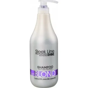 Šampon Stapiz Sleek Line Silk Šampon Violet Blond 1L