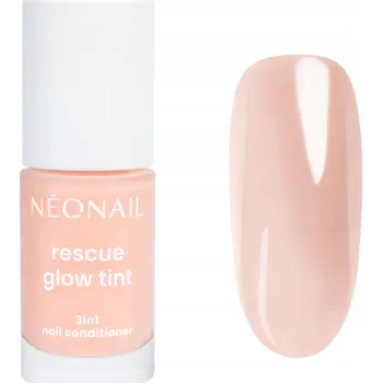 Lak na nehty Regenerační lak na nehty RESCUE GLOW TINT 3V1 PEACHY PEACH - broskvový odstín