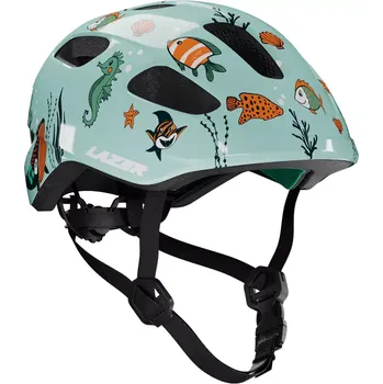 Cyklistická přilba Lazer Helmets Dětská helma Lazer Pnut KinetiCore 2.0, mořský svět velikost 46-52