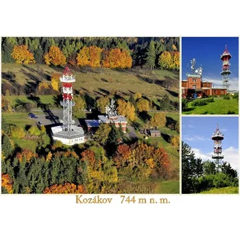 66000002 Pohlednice Kozákov (Kozákov 744 m n. m.)