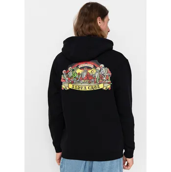 Pánská mikina Santa Cruz Guzman Scroll Front HD (black) M, černá