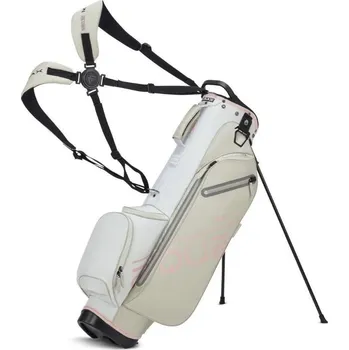 Golfový bag Big Max Aqua Seven H stand bag, white off/white/pink