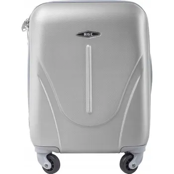 Stříbrný malý palubní kufr do letadla "Tour" - vel. S