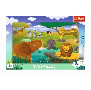 Puzzle Puzzle Savana 15 dílků