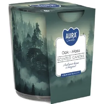 Svíčka Parafínová vonná svíčka Dub-Mech Aura 1 ks