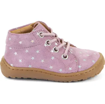 Dětská móda Barefoot celoroční boty Froddo First step laces pink+ 22