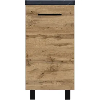 Koupelnový nábytek Koupelnová skříňka 40 cm DUB WOTAN / šedá / pod umyvadlo / do koupelny