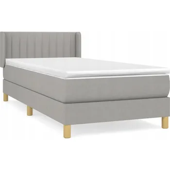 Postel Čalouněná postel VidaXL 90x200 cm bílá