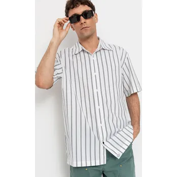 Pánská košile Etnies Sour (off white) XL, bílá