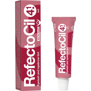 Barva na řasy a obočí RefectoCil barva na řasy č.4.1 červená