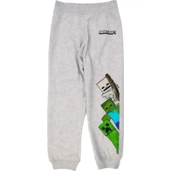 Fashion UK Chlapecké tepláky MINECRAFT šedé vel. 128