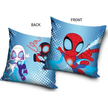 Polštář Dětský povlak na polštářek Spidey Spin a Ghost-Spider