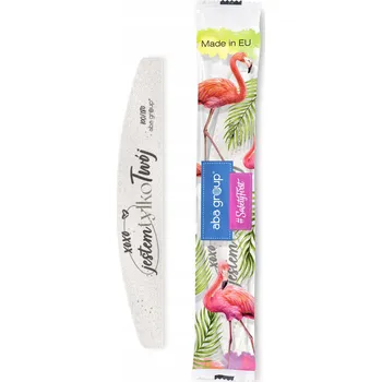 Pilník na nehty Půlměsíc 100/180 ve fólii Standard Manicure Aba Group