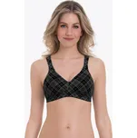 Twin Art soft podprsenka moldovaná 5247 black grey - RosaFaia 477 black grey 80B