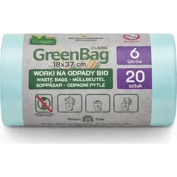 Pytle na odpadky Froggy Sáčky na odpad a směsný odpad (kompostovatelné a biologicky rozložitelné) 20 ks