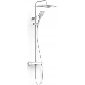 Sprchový set TRES Sprchový set OVER_WALL matná bílá 19038702BM