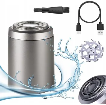 Holicí strojek HOLICÍ STROJEK ELEKTRICKÝ MINI PŘENOSNÝ HOLICÍ STROJEK PRO MUŽE NA BATERIE