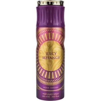 PARIS CORNER JUICY MELANGE – PARFÉMOVANÝ DEODORANT UNISEX OVOCNĚ-KVĚTINOVÝ