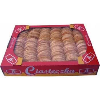 Křehké ovesné sušenky s černuchou Ania 1000 g vegetariánské bez cukru