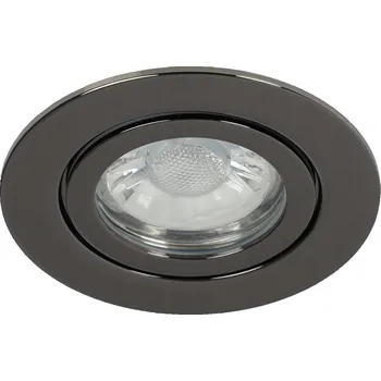 Bodové svítidlo HERMETICKÉ KULATÉ SVÍTIDLO GU10 GRAFIT IP65 (LESKLÉ)