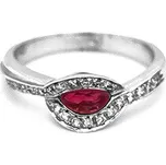 Zlatý Prsten s Rubínem a Diamanty 2010684