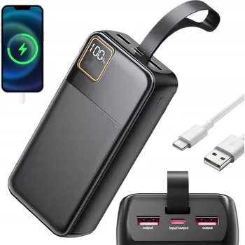 Powerbanka Powerbank 26800 mAh přenosná nabíječka 4 vstupy QC 3.0 22,5W ADDTOP