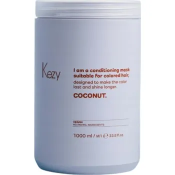 Vlasová regenerace KEZY COCONUT maska pro oživení barvy vlasů 1000 ml