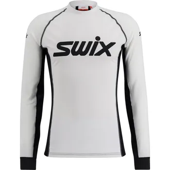 Triko Swix Triko Swix Triac 10089 dl.r. pánské bright white/black L L