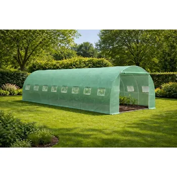 Fóliovník Zahradní fóliovník BestBerg BBGT-24G / 24 m² / 8 x 3 x 2 m / zelená