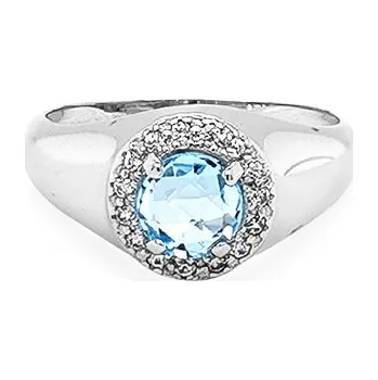 Prsten Zlatý Prsten s Barevnými Kameny 7131372