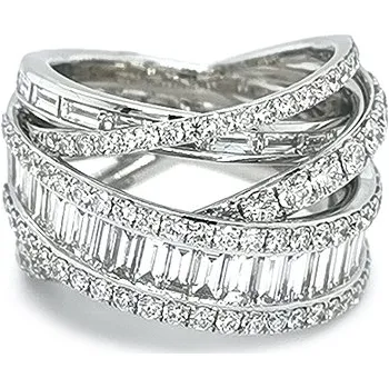 Prsten Zlatý Prsten s Diamanty CG90067