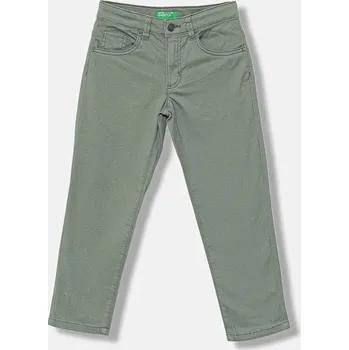 Dětská móda Dětské kalhoty United Colors of Benetton 4RHPCE04D.G.seasonal zelená 97X, vel. 120
