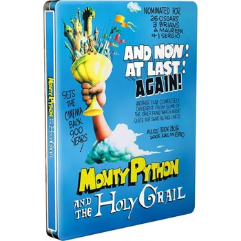 Blu-ray film Monty Python a Svatý Grál - 4K Ultra HD + Blu-ray Steelbook (bez CZ)